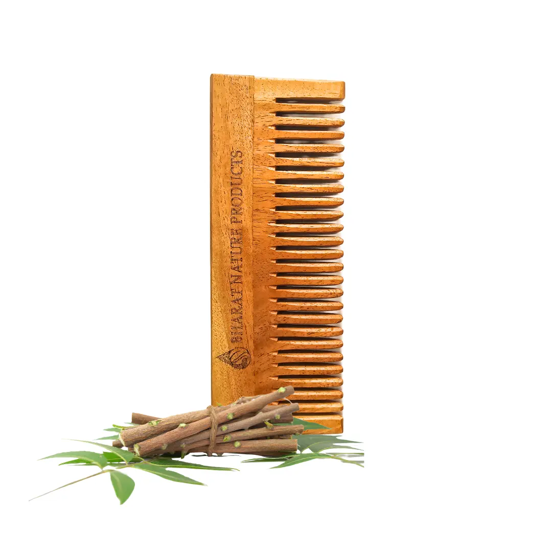 Wide Tooth Neem Comb